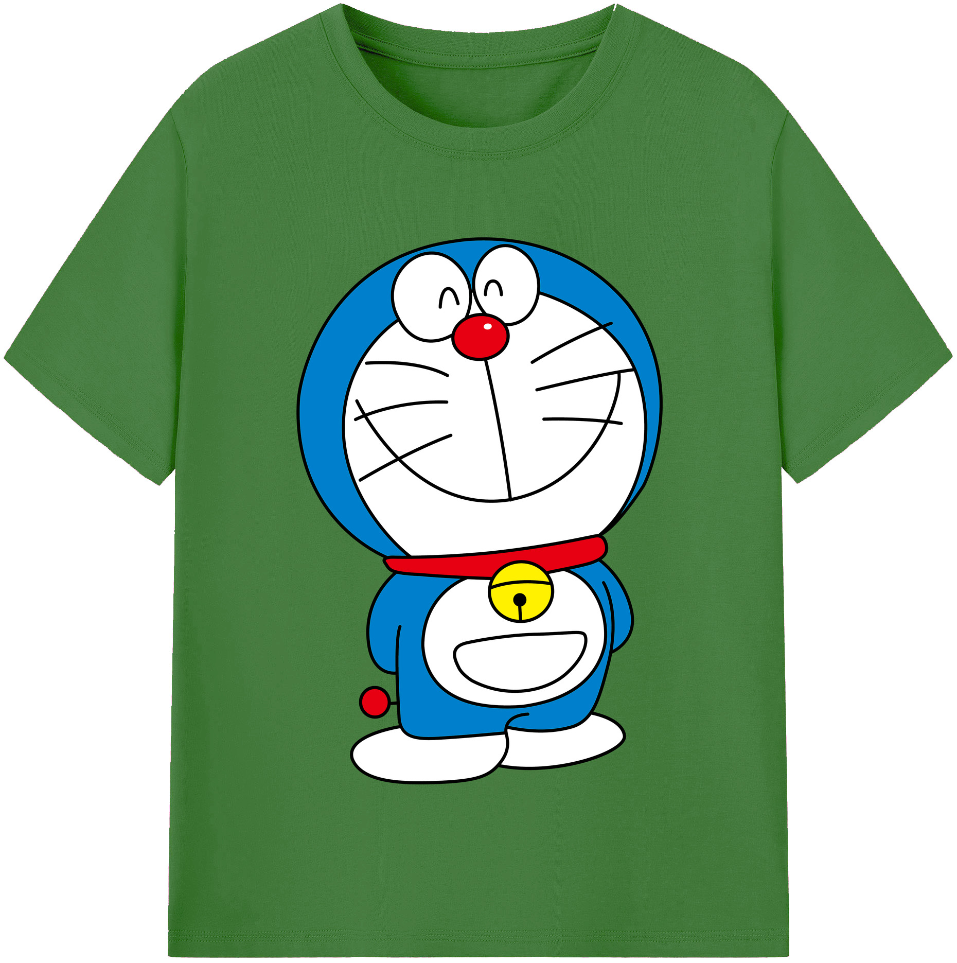 （画像用） ドラえもん Doraemon レディースカジュアルプリントTシャツ（綿100％）
